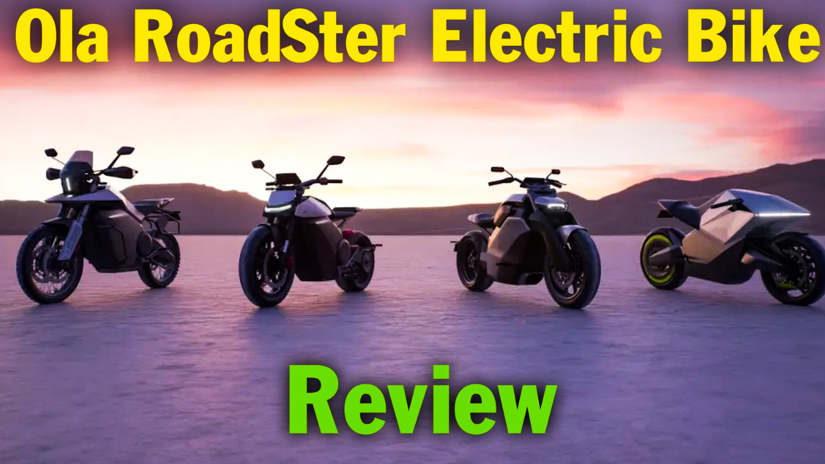 Ola RoadSter Electric Bike Review