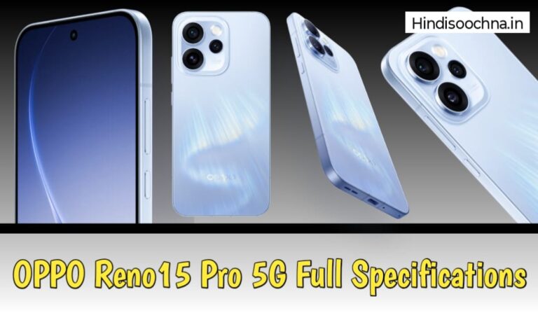 OPPO Reno15 Pro 5G Full Specifications